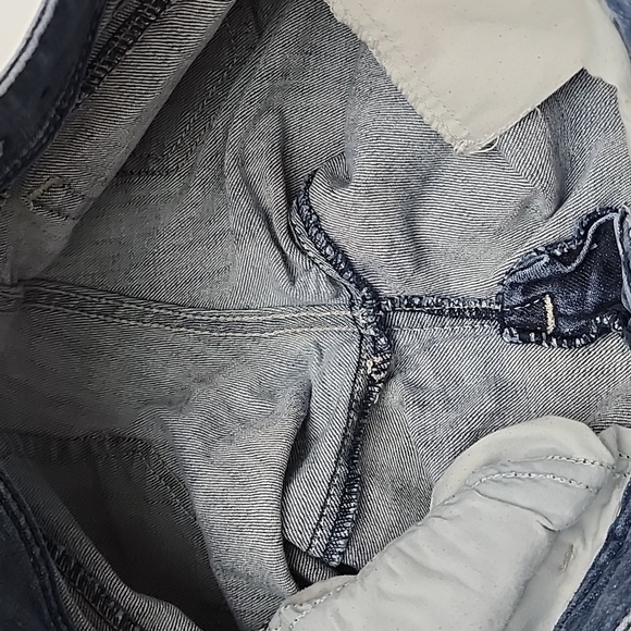 American Eagle Stretch Women's  Slim Boot Denim Faded Blue Jeans Size 2 Short - Picture 9 of 16